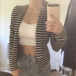 BCBG blazer with shoulder pads